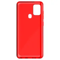 Husă pentru smartphone Samsung Galaxy A21s Araree/ Back/ TPU/ Transparent Red photo 2