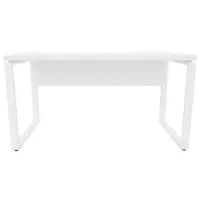 Masă de birou DecoPrim B-140 PAL/ White photo 2