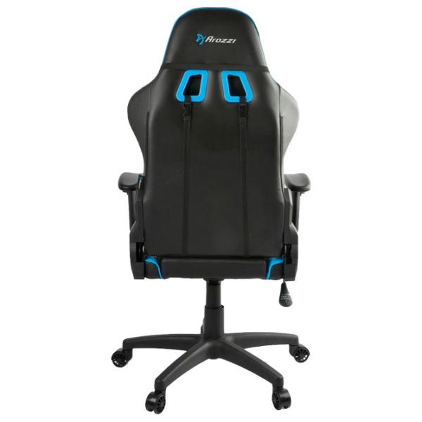 Игровое кресло Arozzi Verona V2 Чёрный Синий photo 4