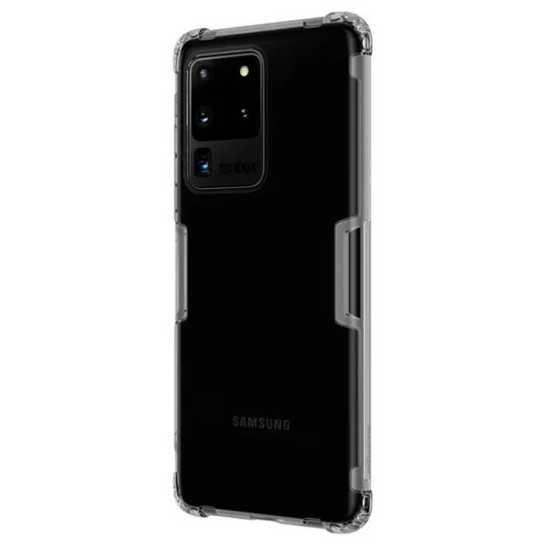 Husă pentru smartphone Samsung Galaxy S20 Ultra Nillkin/ Back/ TPU/ Transparent/ Gray photo 3