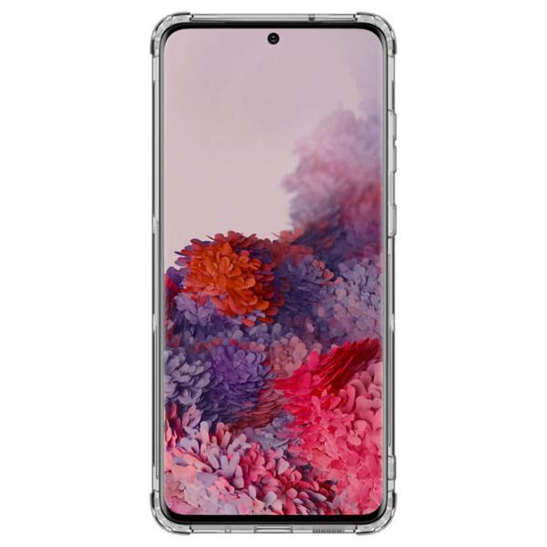 Husă pentru smartphone Samsung Galaxy S20 Nillkin/ Back/ TPU/ Transparent/ Gray photo 2 Husă pentru smartphone Samsung Galaxy S20 Nillkin/ Back/ TPU/ Transparent/ Gray photo 2