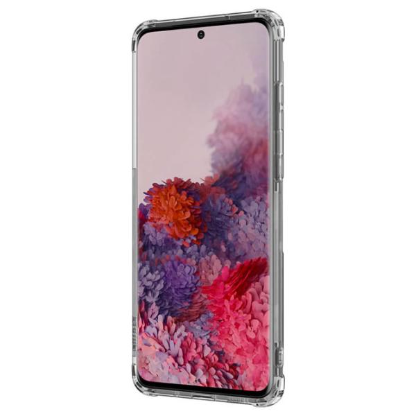 Husă pentru smartphone Samsung Galaxy S20 Nillkin/ Back/ TPU/ Transparent/ Gray photo 3 Husă pentru smartphone Samsung Galaxy S20 Nillkin/ Back/ TPU/ Transparent/ Gray photo 3