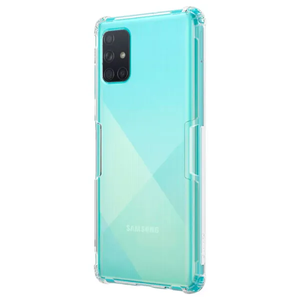 Чехол для смартфона Samsung Galaxy A71 Nillkin/ Back/ TPU/ Белый Прозрачный photo 3