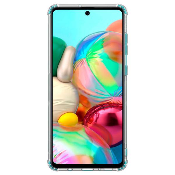 Чехол для смартфона Samsung Galaxy A71 Nillkin/ Back/ TPU/ Прозрачный/ Серый photo 2