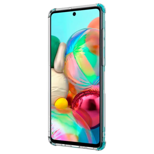 Чехол для смартфона Samsung Galaxy A71 Nillkin/ Back/ TPU/ Прозрачный/ Серый photo 3