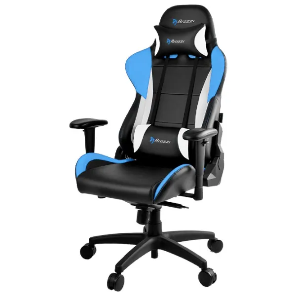Игровое кресло Arozzi Verona PRO V2 Синий Черный photo 2
