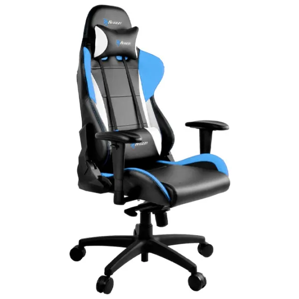 Игровое кресло Arozzi Verona PRO V2 Синий Черный photo 3
