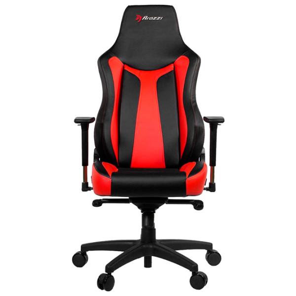Scaun Gaming Arozzi Vernazza Red Black photo 2