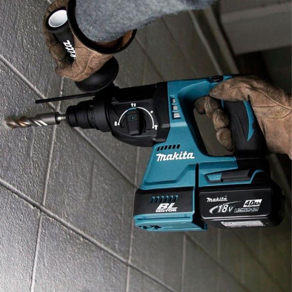 Перфоратор Makita DHR242RTJ  / Синий photo 6