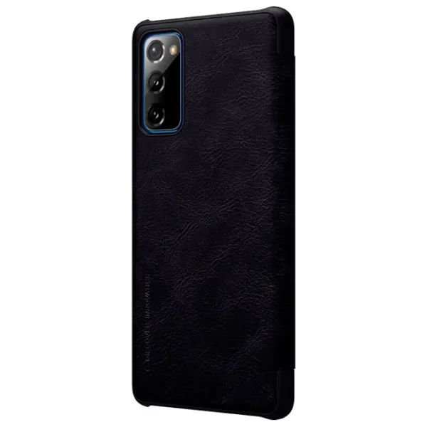 Чехол для смартфона Samsung Galaxy S20 FE Nillkin/ Flip Cover/ Кожа/ Черный photo 3