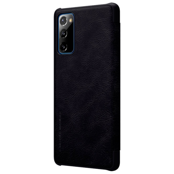 Чехол для смартфона Samsung Galaxy S20 FE Nillkin/ Flip Cover/ Кожа/ Черный photo 3