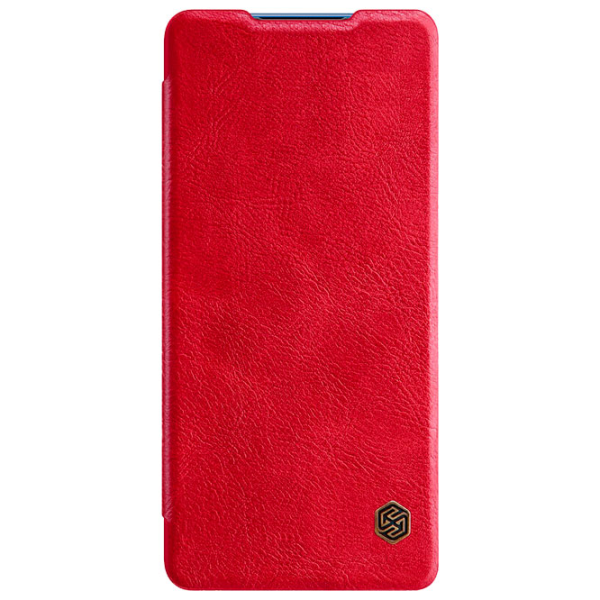 Husă pentru smartphone Samsung Galaxy S20 FE Nillkin/ Flip Cover/ Piele/ Red photo 2