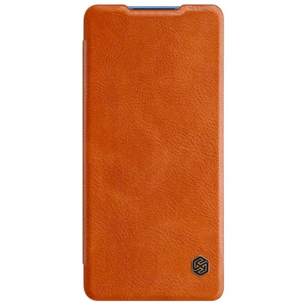 Husă pentru smartphone Samsung Galaxy S20 FE Nillkin/ Flip Cover/ Piele/ Brown photo 2