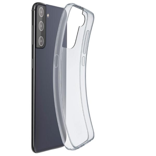 Husă pentru smartphone Samsung Galaxy S21 Cellularline/ Back/ Cauciuc/ Transparent photo 3