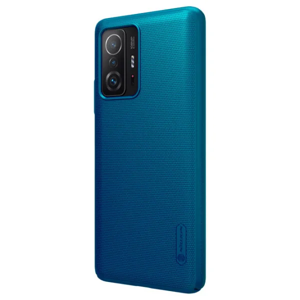 Husă pentru smartphone Xiaomi 11T/ 11T Pro Nillkin/ Back/ PC/ Peacock Blue photo 2 Husă pentru smartphone Xiaomi 11T/ 11T Pro Nillkin/ Back/ PC/ Peacock Blue photo 2