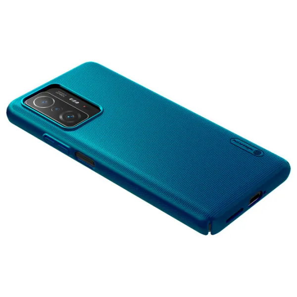 Husă pentru smartphone Xiaomi 11T/ 11T Pro Nillkin/ Back/ PC/ Peacock Blue photo 3 Husă pentru smartphone Xiaomi 11T/ 11T Pro Nillkin/ Back/ PC/ Peacock Blue photo 3