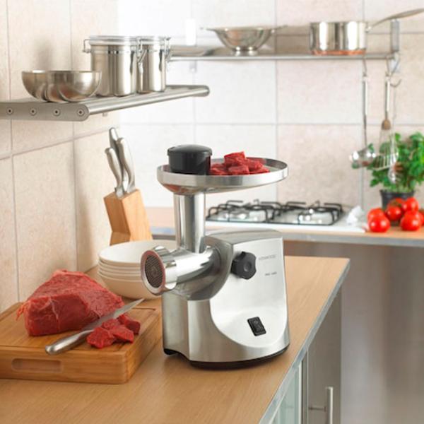 Мясорубка Kenwood MG510 1600 Вт/ 2 кг/ мин/ Нержавеющая сталь photo 5