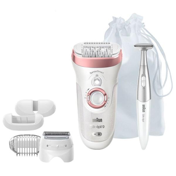 Epilator Braun SES9890 Uscată/ Umedă/ Pink White photo 2