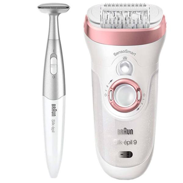Epilator Braun SES9890 Uscată/ Umedă/ Pink White photo 3