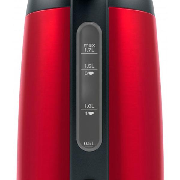 Ceainic electric Bosch TWK3P424 1.7l / Ascuns / Red photo 2