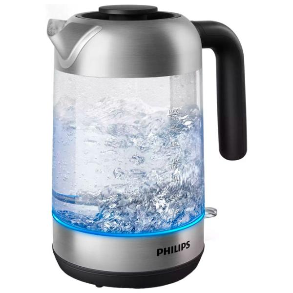Ceainic electric Philips HD9339/80 1.7l / Ascuns / Inox photo 2
