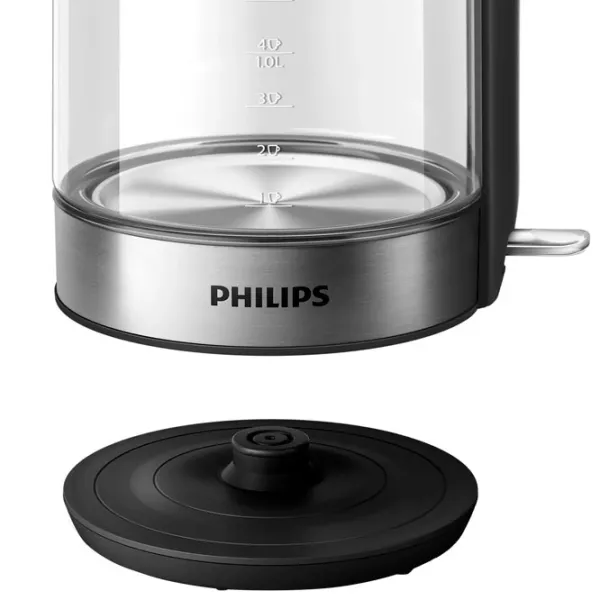 Ceainic electric Philips HD9339/80 1.7l / Ascuns / Inox photo 3