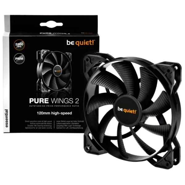 Ventilator de carcasă Be quiet! Pure Wings 2 high-speed 2000 rpm photo 3 Ventilator de carcasă Be quiet! Pure Wings 2 high-speed 2000 rpm photo 3