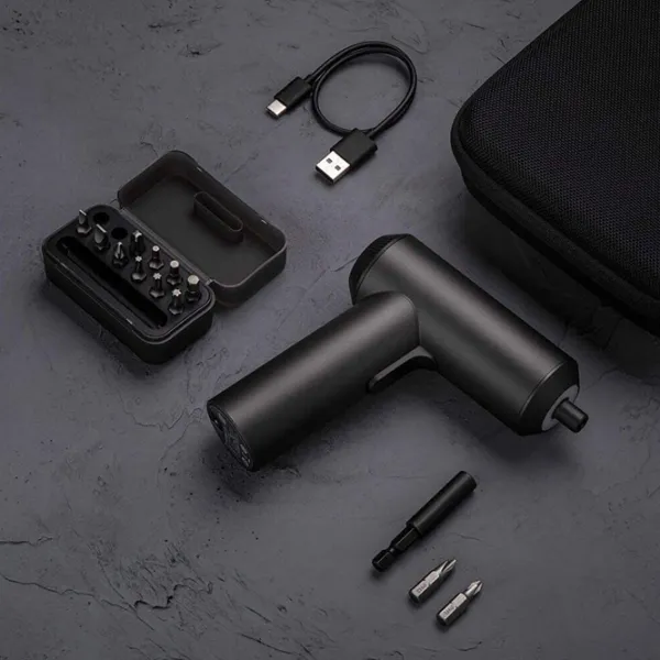 Аккумуляторная отвертка Xiaomi Mijia Cordless Rechargeable Screwdriver Количество в наборе: 12 photo 4