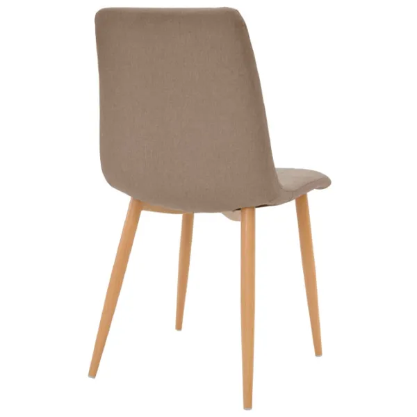 Scaun de bucătărie DecoPrim DC-90P Stofă/ Cappucino photo 3