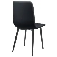 Scaun de bucătărie DecoPrim DC-90P Piele artificială/ Black photo 2