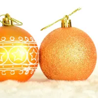 Игрушки для ёлки Global Christmas PC1540 7 см/ Золотой photo 2