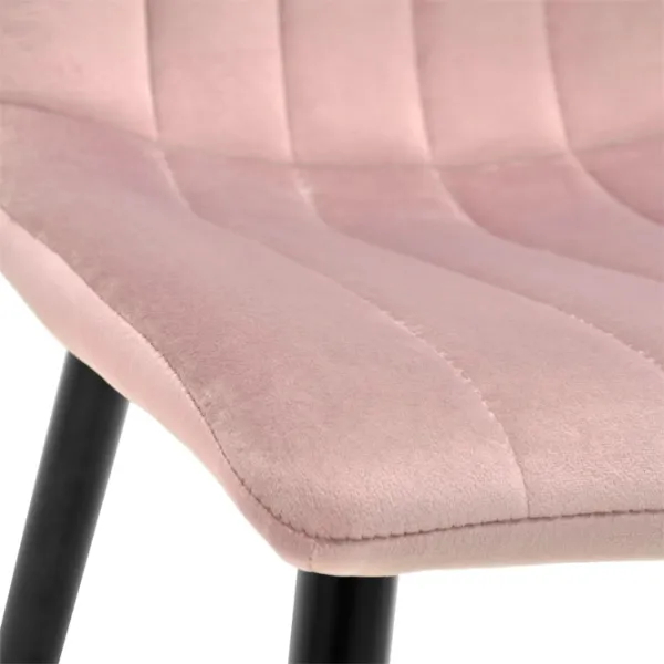 Scaun de bucătărie DecoPrim DC-90P Stofă/ Light-pink photo 2