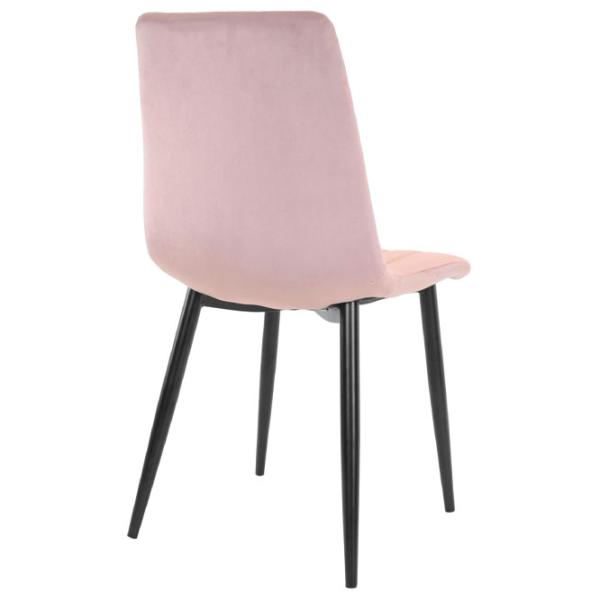 Scaun de bucătărie DecoPrim DC-90P Stofă/ Light-pink photo 3