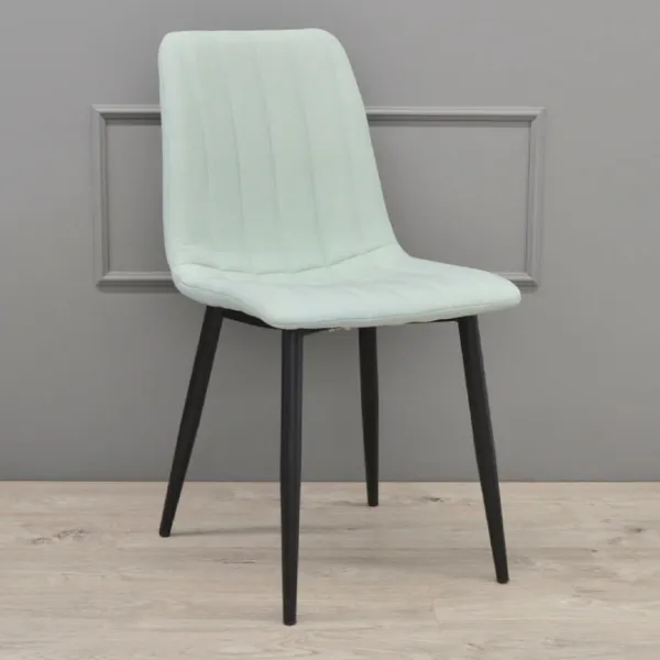 Scaun de bucătărie DecoPrim DC-90P Stofă/ Mint Black photo 2