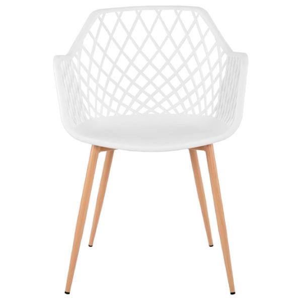 Scaun de bucătărie DecoPrim SL-7019 Plastic/ White photo 2 Scaun de bucătărie DecoPrim SL-7019 Plastic/ White photo 2