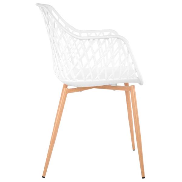 Scaun de bucătărie DecoPrim SL-7019 Plastic/ White photo 3 Scaun de bucătărie DecoPrim SL-7019 Plastic/ White photo 3