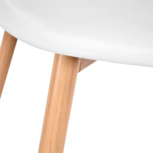 Scaun de bucătărie DecoPrim SL-7019 Plastic/ White photo 5 Scaun de bucătărie DecoPrim SL-7019 Plastic/ White photo 5