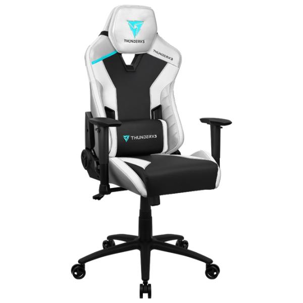 Scaun Gaming ThunderX3 TC3 White Black photo 4