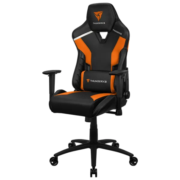 Scaun Gaming ThunderX3 TC3 Orange Black photo 5