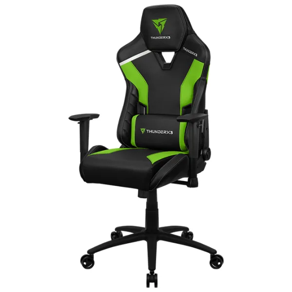 Scaun Gaming ThunderX3 TC3 Green Black photo 5
