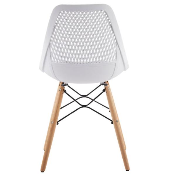 Scaun de bucătărie DecoPrim Andy Metal/ Plastic/ White photo 3 Scaun de bucătărie DecoPrim Andy Metal/ Plastic/ White photo 3