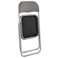 Scaun de bucătărie DecoPrim SP-02 Piele artificială/ Gray photo 2