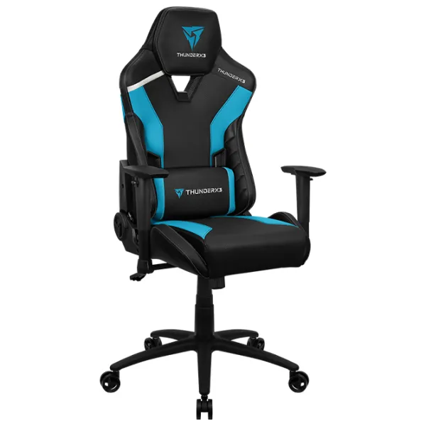 Scaun Gaming ThunderX3 TC3 Blue Black photo 4