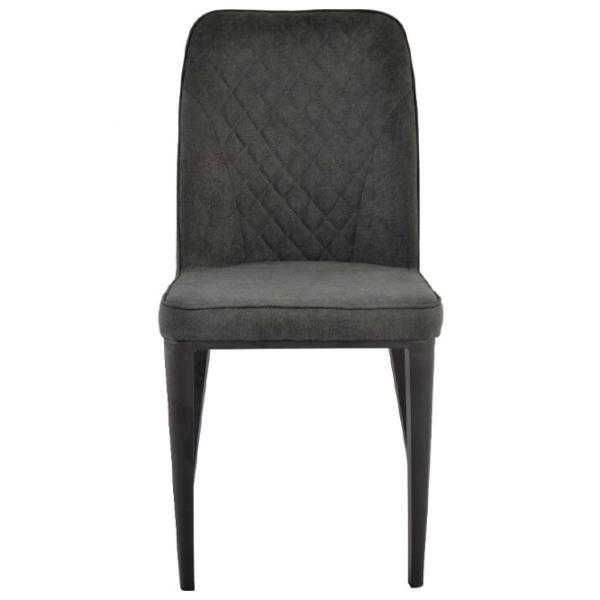 Scaun de bucătărie DecoPrim B-02 Stofă/ Gray Black photo 2 Scaun de bucătărie DecoPrim B-02 Stofă/ Gray Black photo 2