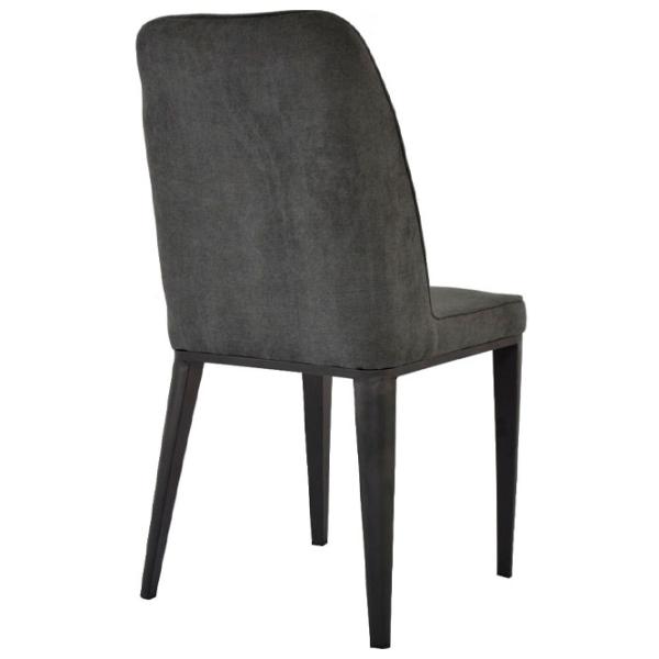 Scaun de bucătărie DecoPrim B-02 Stofă/ Gray Black photo 4 Scaun de bucătărie DecoPrim B-02 Stofă/ Gray Black photo 4