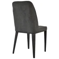 Scaun de bucătărie DecoPrim B-02 Stofă/ Gray Black photo 4