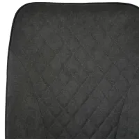 Scaun de bucătărie DecoPrim B-02 Stofă/ Gray Black photo 5