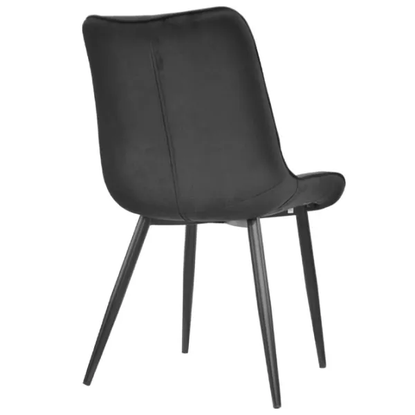 Scaun de bucătărie DecoPrim Hans Stofă/ Black photo 2