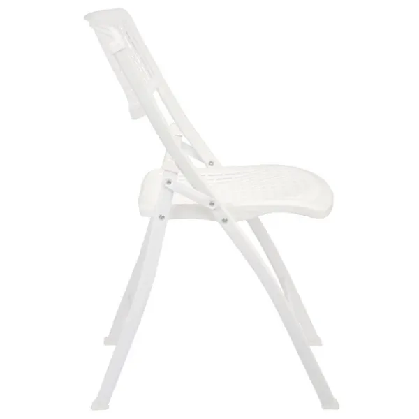 Scaun de bucătărie DecoPrim SP-05 Plastic/ White photo 2