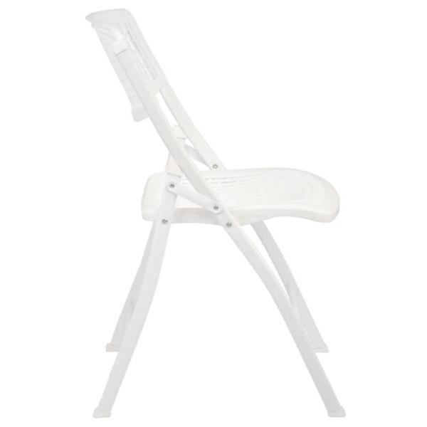 Scaun de bucătărie DecoPrim SP-05 Plastic/ White photo 2